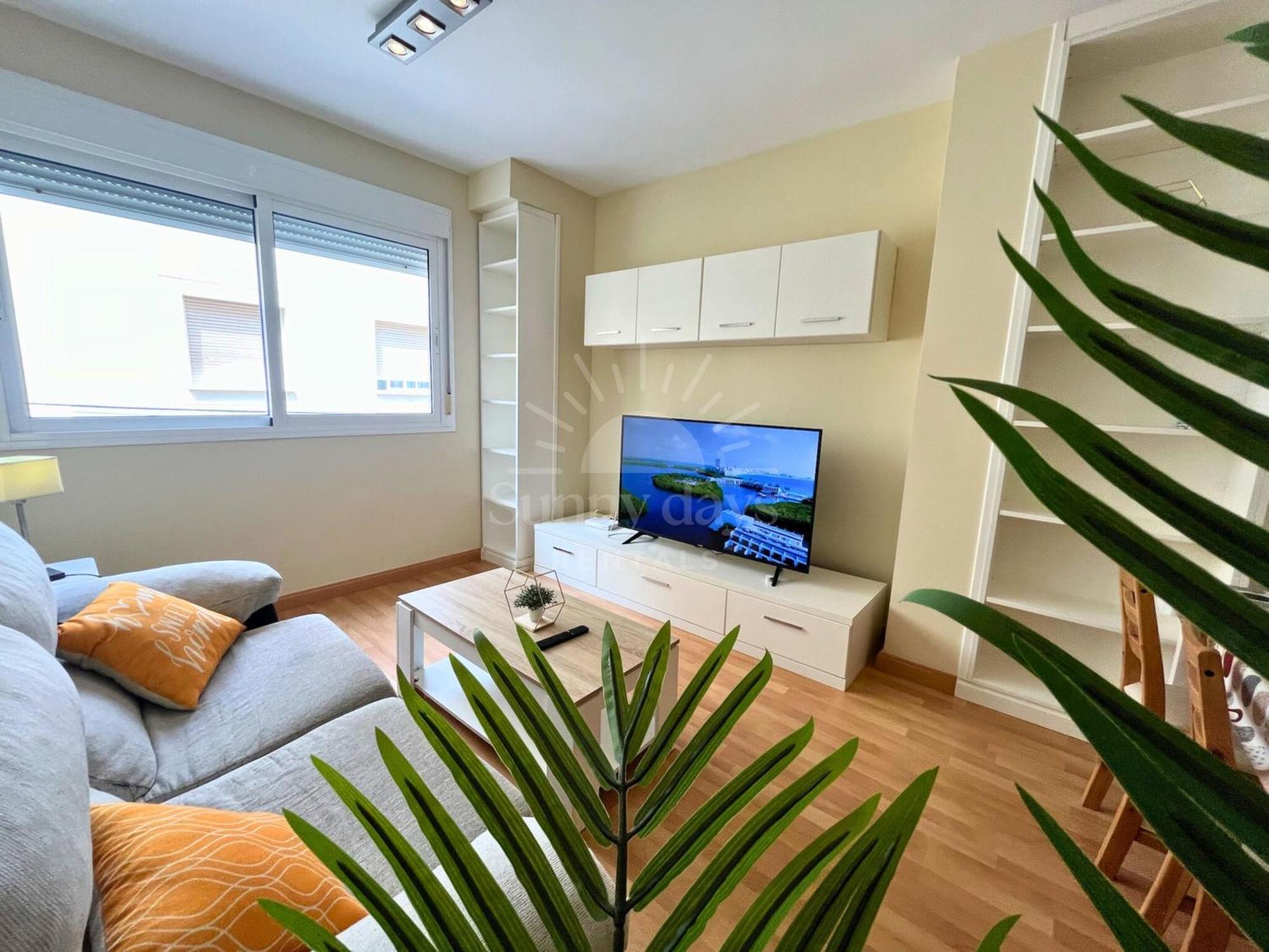Acogedor Apartamento A 30 Metros De La Playa - Wifi - Smarttv Almería Dış mekan fotoğraf